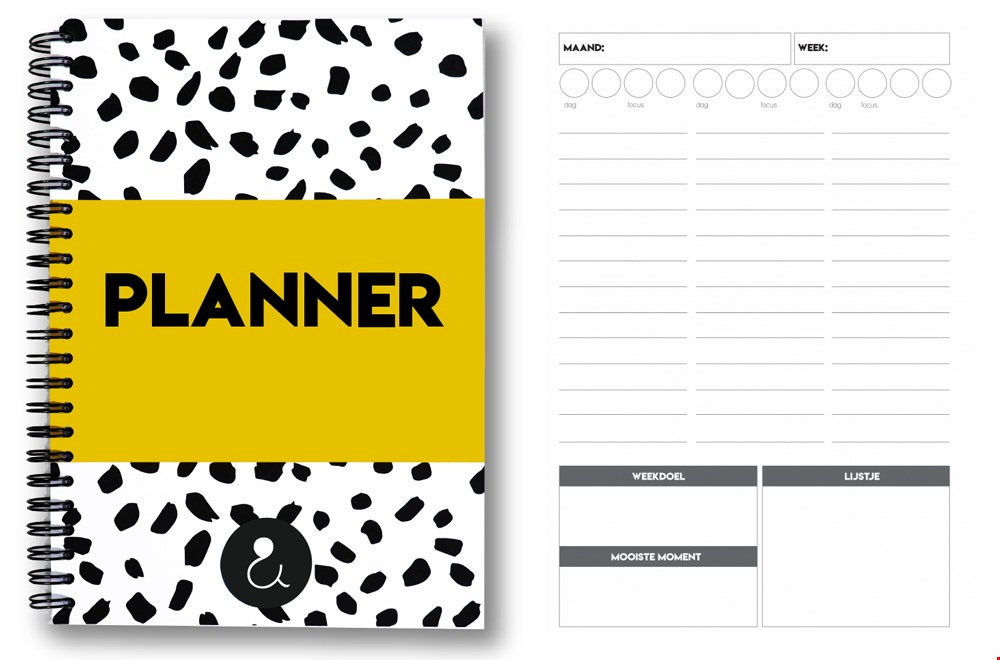 Leuke planner mét stickervellen! Leuke planner mét stickervellen!